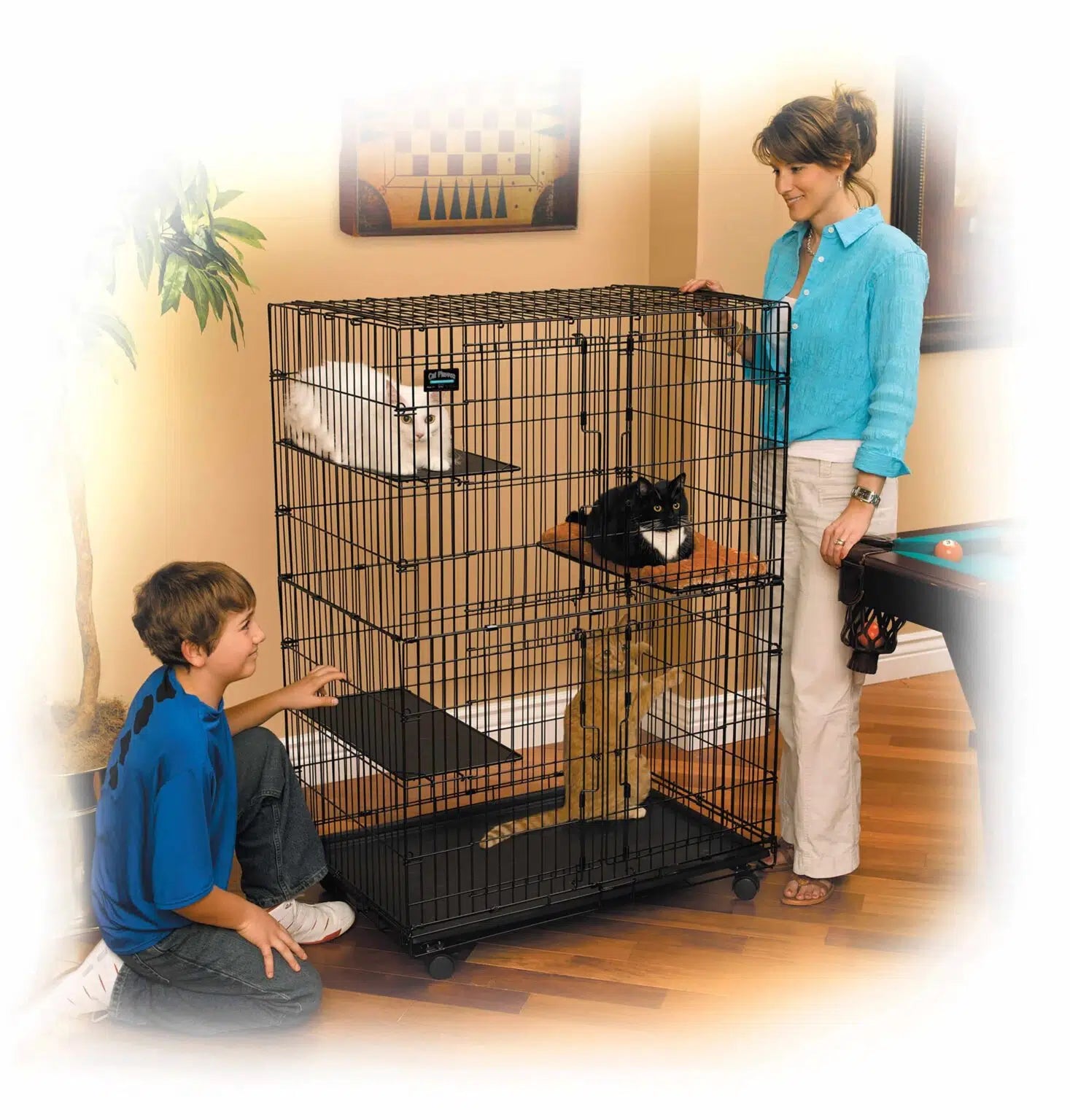MidWest Collapsible Cat Playpen