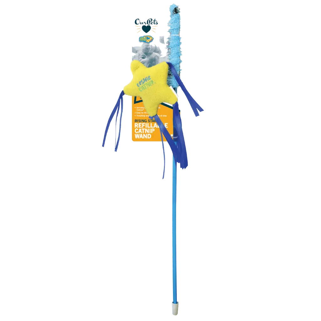 OurPets Rising Star Catnip Cat Wand