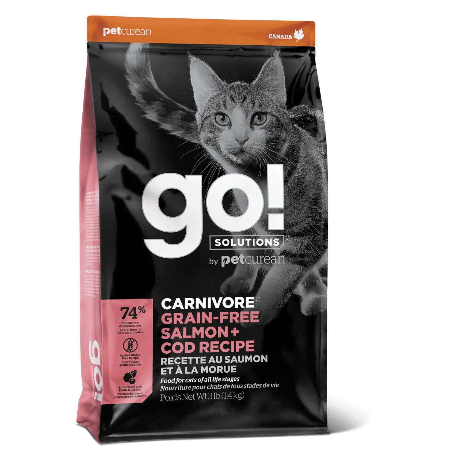 Go! Solutions Carnivore Cat Grain-free Salmon & Cod Recipe