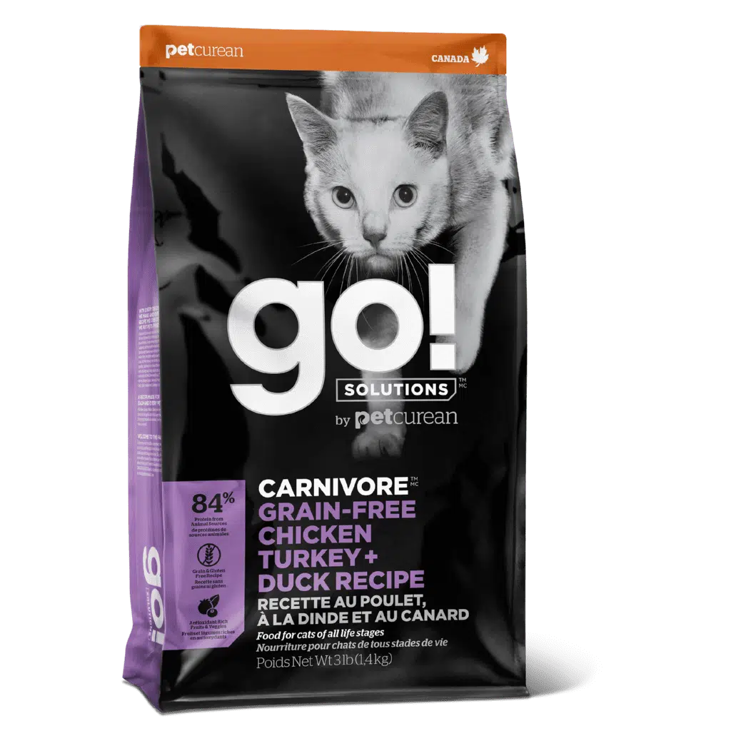 Go! Solutions Carnivore Cat Grain-free Chicken, Turkey & Duck Recipe