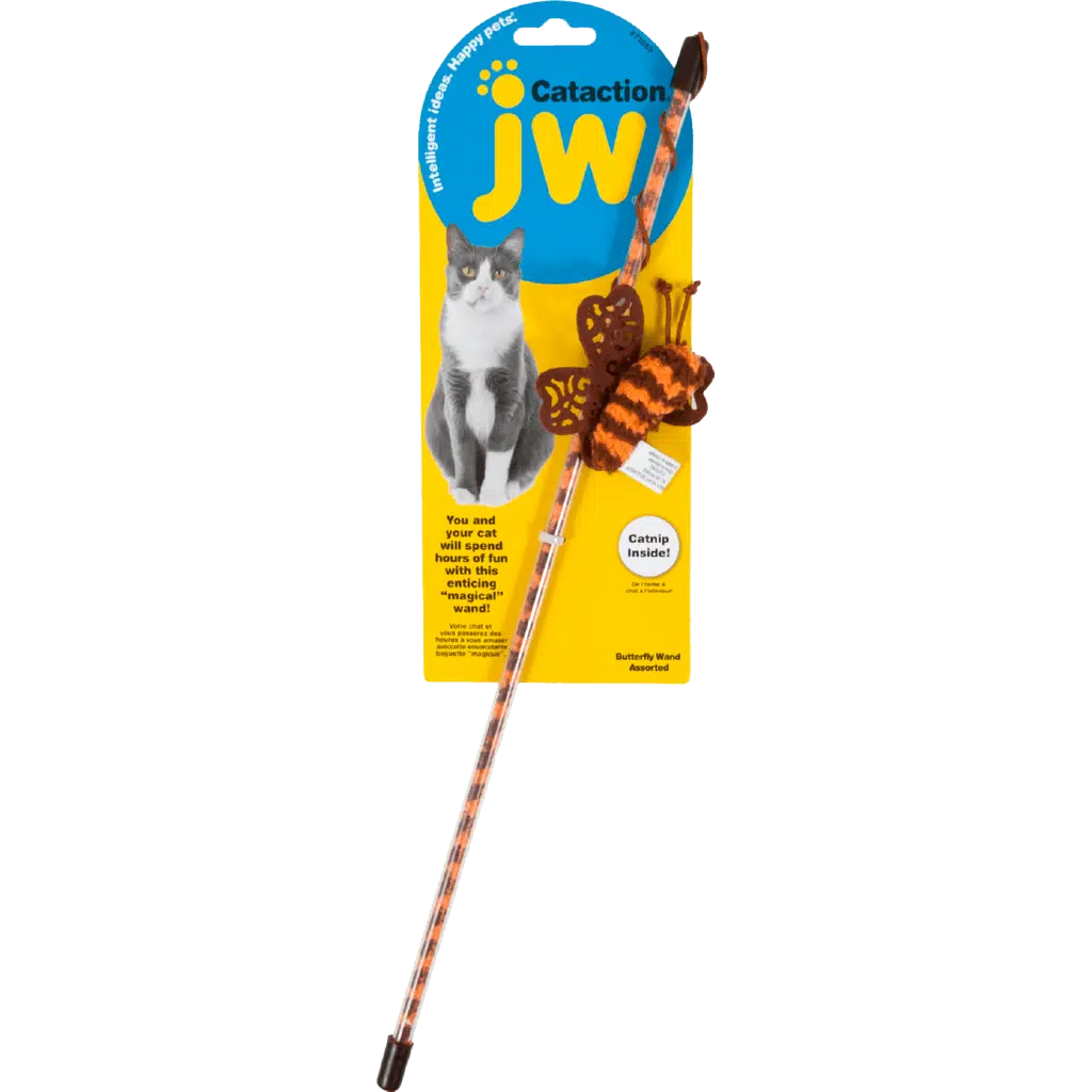 JW Butterfly Cat Wand