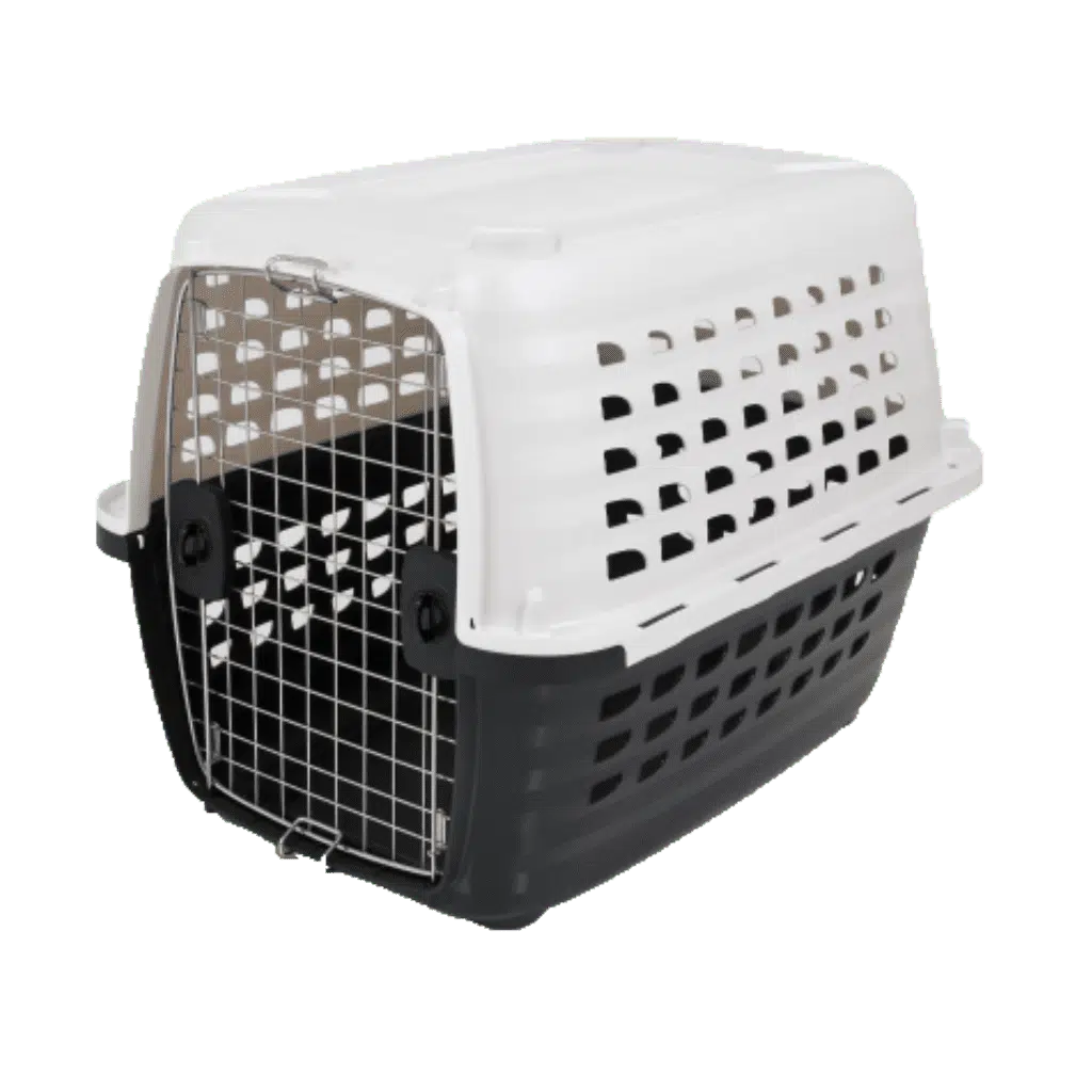 Compass Pet Kennel Black & White