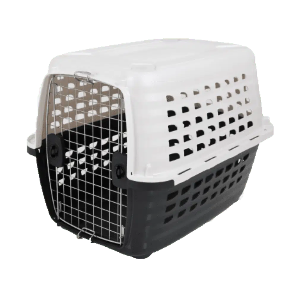 Compass Pet Kennel Black & White