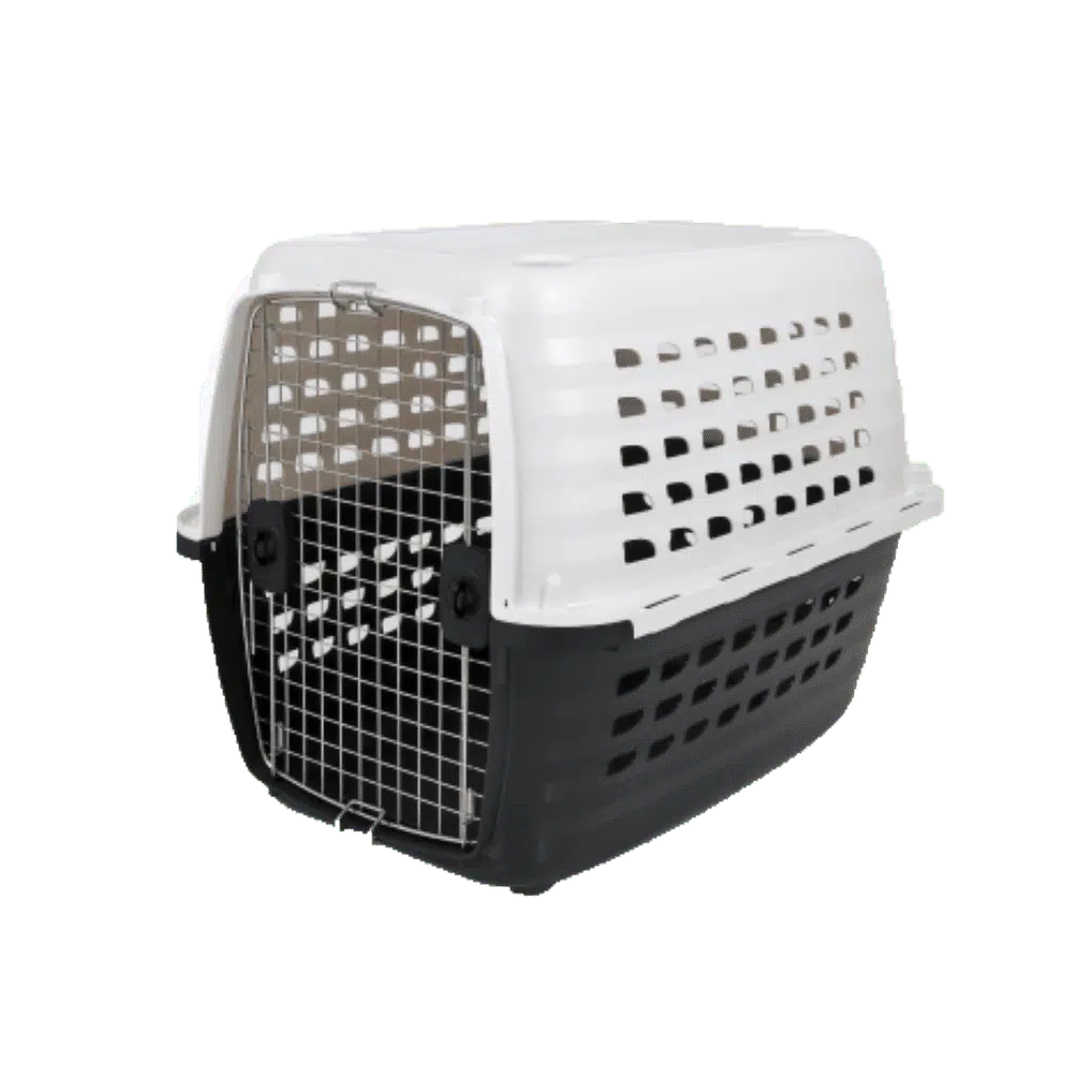 Compass Pet Kennel Black & White