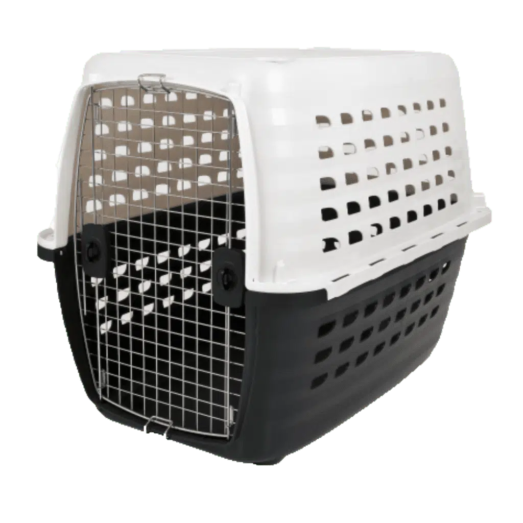 Compass Pet Kennel Black & White